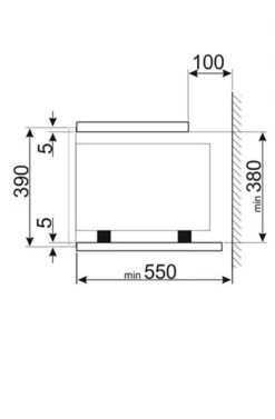 Smeg FMI120B2 - Microondas Integrado 20L Con Grill 1000W Cristal Blanco -Electrodomésticos Outlet Tienda smeg fmi120b2 microondas integrado 20l con grill 1000w cristal blanco 0044877 600px