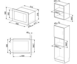 Smeg FMI325X - Microondas Integrable 26 Litros Grill Quick Start Negro -Electrodomésticos Outlet Tienda smeg fmi325x microondas integrable 26 litros grill quick start negro 0028856 600px