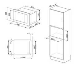 Smeg FMI425X - Microondas Integrable 25 Litros Grill QuickStart Cristal Negro 7 Smeg FMI425X - Microondas Integrable 25 Litros Grill QuickStart Cristal Negro -Electrodomésticos Outlet Tienda smeg fmi425x microondas integrable 25 litros grill quickstart cristal negro 0028850 600px