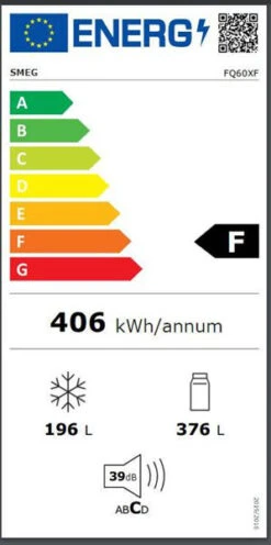 Smeg FQ60XF - Frigorífico Americano 182x90.8 Cm Total No Frost F -Electrodomésticos Outlet Tienda smeg fq60xf frigorifico americano 182x90 8 cm total no frost f 0047062 600px