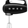 Smeg HMF01BLEU - Amasadora De Varillas 50 Style Negro 9 Velocidades