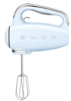 Smeg HMF01PBEU - Amasadora De Varillas 50 Style Azul 9 Velocidades