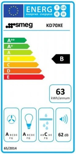 Smeg KD70XE - Campana Decorativa De Pared 70 Cm Clase A Acero Inoxidable 5 Smeg KD70XE - Campana Decorativa De Pared 70 Cm Clase A Acero Inoxidable -Electrodomésticos Outlet Tienda smeg kd70xe campana decorativa de pared 70 cm clase a acero inoxidable 0028781