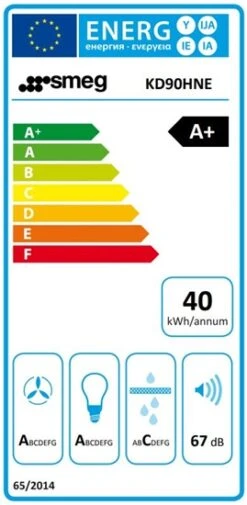 Smeg KD90HNE - Campana Clásica 90Cm Clase A+ Negro -Electrodomésticos Outlet Tienda smeg kd90hne campana clasica 90cm clase a negro 0018025