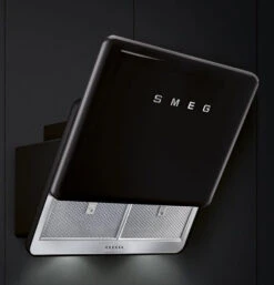 Smeg KFAB75BL - Campana Decorativa Pared 75 Cm Recirculación Clase B Negra -Electrodomésticos Outlet Tienda smeg kfab75bl campana decorativa pared 75 cm recirculacion clase b negra 0027152 600px