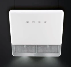 Smeg KFAB75WH - Campana Decorativa Pared 75 Cm Recirculación Clase B Blanca -Electrodomésticos Outlet Tienda smeg kfab75wh campana decorativa pared 75 cm recirculacion clase b blanca 0027156 600px