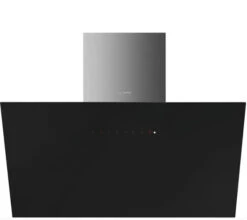 Smeg KICV90BL - Campana Decorativa De Pared 90 Cm Iluminación LED Negra