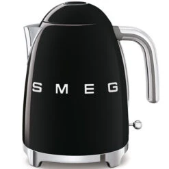 SMEG KLF03BLEU - Hervidor Capacidad 1,7 Lt Línea Años 50 2400W Color Negro