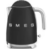 Smeg KLF03BLMEU - Hervidor 50's Style 1,7L Negro Mate