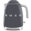 Smeg KLF03GREU - Hervidor 50 Style 1,7L Gris