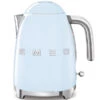 SMEG KLF03PBEU - Hervidor Capacidad 1,7 Lt Línea Años 50 2400W Color Azul Celeste