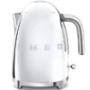 SMEG KLF03SSEU - Hervidor Capacidad 1,7 Lt Línea Años 50 2400W Color Cromado