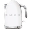 SMEG KLF03WHEU - Hervidor Capacidad 1,7 Lt Línea Años 50 2400W Color Blanco