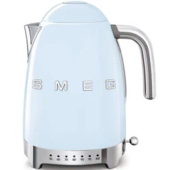 SMEG KLF04PBEU - Hervidor 1,7 Lt Años 50 2400W Ajuste Temperatura Color Celeste