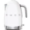 SMEG KLF04WHEU - Hervidor 1,7 Lt Años 50 2400W Ajuste Temperatura Color Blanco