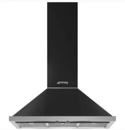 Smeg KPF9AN - Campana Decorativa De Pared 90 Cm Clase A+ Antracita