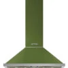 Smeg KPF9OG - Campana Decorativa De Pared 90 Cm Clase A+ Verde Oliva