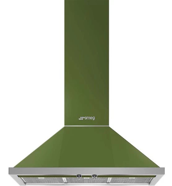 Smeg KPF9OG - Campana Decorativa De Pared 90 Cm Clase A+ Verde Oliva 1 Smeg KPF9OG - Campana Decorativa De Pared 90 Cm Clase A+ Verde Oliva