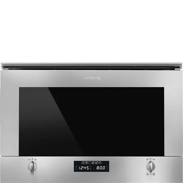 Smeg MP422X1 - Microondas Integrado 22L Con Grill 1250W Inox 1 Smeg MP422X1 - Microondas Integrado 22L Con Grill 1250W Inox