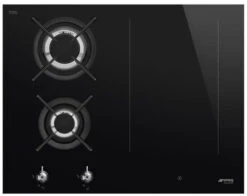 Smeg PM3643D - Placa Mixta Inducción Y Gas Natural 65cm 4 Zonas