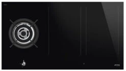 Smeg PM3953D - Placa Mixta Inducción Y Gas Natural 5 Zonas 90 Cm