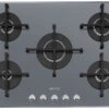 Smeg PV175S2 - Placa Gas Natural 72cm Biselado Cristal Antracita