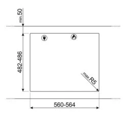 Smeg PV375CN - Encimera Gas 75cm 5 Zonas Línea Clásica Cristal Negro 7 Smeg PV375CN - Encimera Gas 75cm 5 Zonas Línea Clásica Cristal Negro -Electrodomésticos Outlet Tienda smeg pv375cn encimera gas 75cm 5 zonas linea clasica cristal negro 0021738 600px