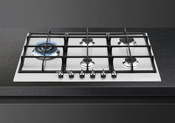 Smeg PX375L - Placa De Gas 72 Cm 5 Fuegos Quemador Ultrarrápido Inox 4 Smeg PX375L - Placa De Gas 72 Cm 5 Fuegos Quemador Ultrarrápido Inox - Imagen 4