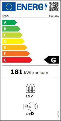 Smeg SCV115A - Vinoteca 115 Botellas Clase G Acero Inoxidable Antihuellas -Electrodomésticos Outlet Tienda smeg scv115a vinoteca 115 botellas clase g acero inoxidable antihuellas 0059317 600px