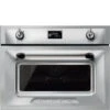Smeg SF4920MCX1 - Horno Victoria Combinado Con Microondas Alto De 45cm