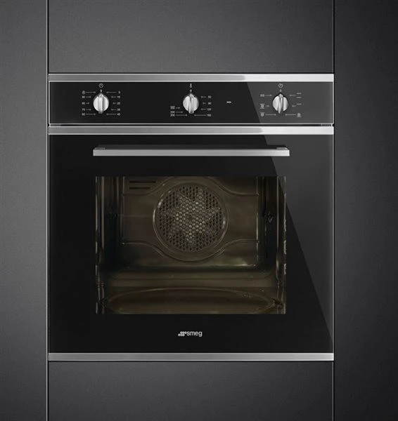 Smeg SF64M3VN - Horno Multifunción 60 Cm Clase A Ever Clean Negro 2 Smeg SF64M3VN - Horno Multifunción 60 Cm Clase A Ever Clean Negro - Imagen 2