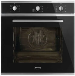 Smeg SF64M3VN - Horno Multifunción 60 Cm Clase A Ever Clean Negro
