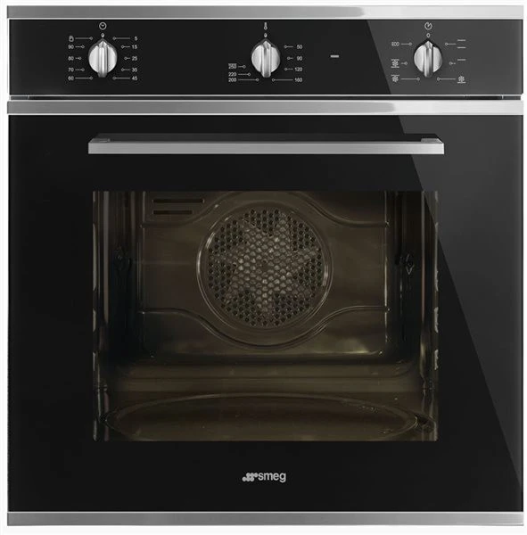 Smeg SF64M3VN - Horno Multifunción 60 Cm Clase A Ever Clean Negro 1 Smeg SF64M3VN - Horno Multifunción 60 Cm Clase A Ever Clean Negro