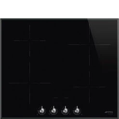 Smeg SI364BM - Placa De Inducción 60 Cm Cristal Negro Biselado