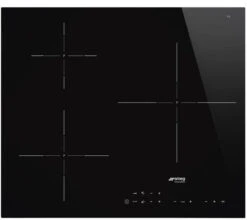 Smeg SI5632D - Encimera De Inducción 60 Cm 3 Zonas Touch Control Negra