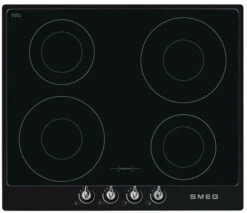 Smeg SI964NM - Placa De Inducción 60 Cm 4 Zonas 9 Niveles Negra