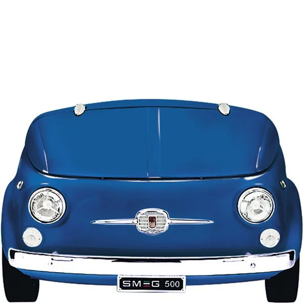 Smeg SMEG500BL - Frigorífico 50 Style Azul Frontal De Un Coche 1 Smeg SMEG500BL - Frigorífico 50 Style Azul Frontal De Un Coche