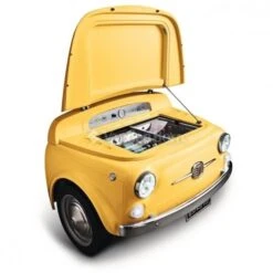 Smeg SMEG500G - Frigorífico 50 Style Amarillo Frontal De Un Coche -Electrodomésticos Outlet Tienda smeg smeg500g frigorifico 50 style amarillo frontal de un coche 0054362