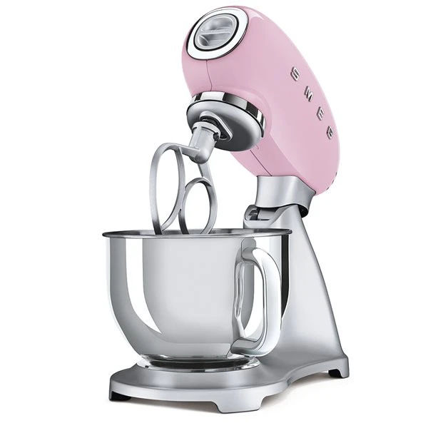SMEG SMF02PKEU - Robot Cocina 10 Velocidades 4,8l 800W Color Rosa 3 SMEG SMF02PKEU - Robot Cocina 10 Velocidades 4,8l 800W Color Rosa - Imagen 3