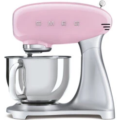 SMEG SMF02PKEU - Robot Cocina 10 Velocidades 4,8l 800W Color Rosa