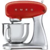 SMEG SMF02RDEU - Robot Cocina 10 Velocidades 4,8l 800W Color Rojo