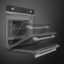 Smeg SO6101S2N - Horno Línea Multifunción Con Vapor A+ Negro -Electrodomésticos Outlet Tienda smeg so6101s2n horno linea multifuncion con vapor a negro 0063715 600px