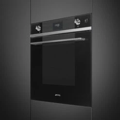 Smeg SO6101S2N - Horno Línea Multifunción Con Vapor A+ Negro -Electrodomésticos Outlet Tienda smeg so6101s2n horno linea multifuncion con vapor a negro 0063721 600px