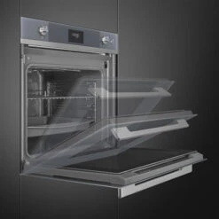 Smeg SO6101S2S - Horno Línea Multifunción Con Vapor A+ Silver -Electrodomésticos Outlet Tienda smeg so6101s2s horno linea multifuncion con vapor a silver 0063692 600px