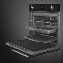 SMEG SOP6900TN - Horno Victoria Termoventilado 60 Cm Negro -Electrodomésticos Outlet Tienda smeg sop6900tn horno serie victoria pirolitico 68 litros clase a negro 0065677