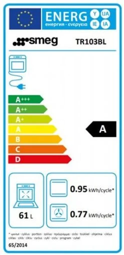 Smeg TR103BL - Cocina Con Placa De Gas Y 3 Hornos Eléctricos Clase A Negra -Electrodomésticos Outlet Tienda smeg tr103bl cocina con placa de gas y 3 hornos electricos clase a negra 0028465
