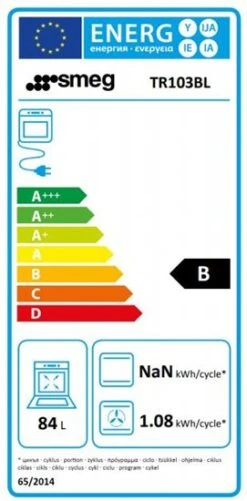 Smeg TR103BL - Cocina Con Placa De Gas Y 3 Hornos Eléctricos Clase A Negra -Electrodomésticos Outlet Tienda smeg tr103bl cocina con placa de gas y 3 hornos electricos clase a negra 0028466