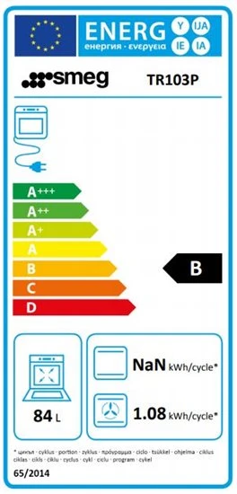 Smeg TR103P - Cocina Con Placa De Gas Y 3 Hornos Eléctricos Clase A Crema 6 Smeg TR103P - Cocina Con Placa De Gas Y 3 Hornos Eléctricos Clase A Crema - Imagen 6