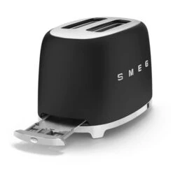 Smeg TSF01BLMEU - Tostadora 2 Rebanadas 50's Style 950W Negro Mate -Electrodomésticos Outlet Tienda smeg tsf01blmeu tostadora 2 rebanadas 50 s style 950w negro 0045571 600px