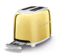 Smeg TSF01GOEU - Tostadora 2 Rebanadas 50's Style 950W Color Oro -Electrodomésticos Outlet Tienda smeg tsf01goeu tostadora 2 rebanadas 50 s style 950w color oro 0045543 600px